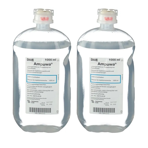 AMPUWA Plastikflasche Injektions-/Infusionslsg. Set (2x10000ml)