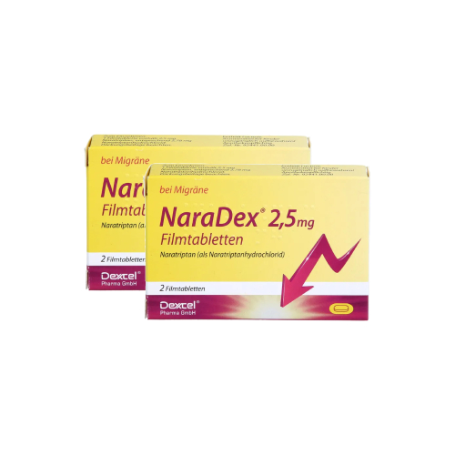 NARADEX 2,5 mg Filmtabletten Doppelpackung (2x2St)