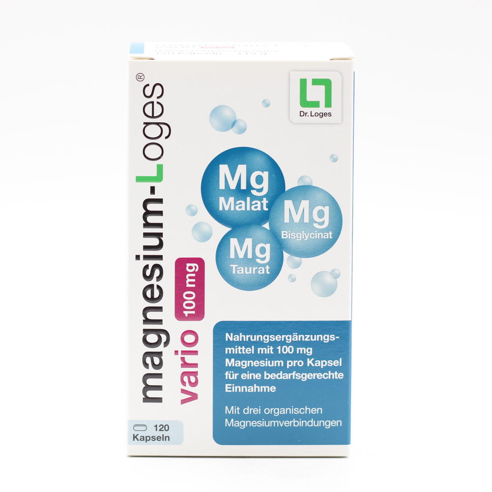 MAGNESIUM-LOGES vario 100 mg Kapseln