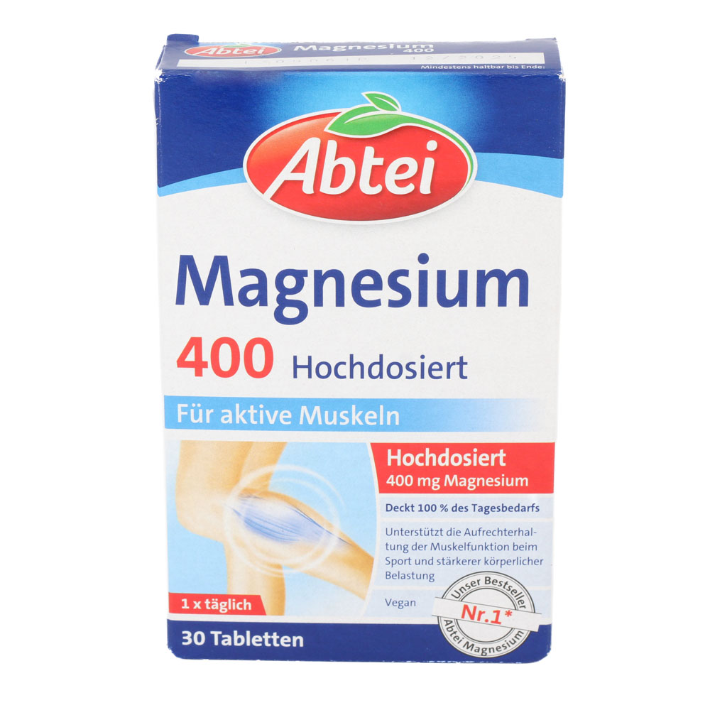 ABTEI Magnesium 400 hochdosiert Tabletten