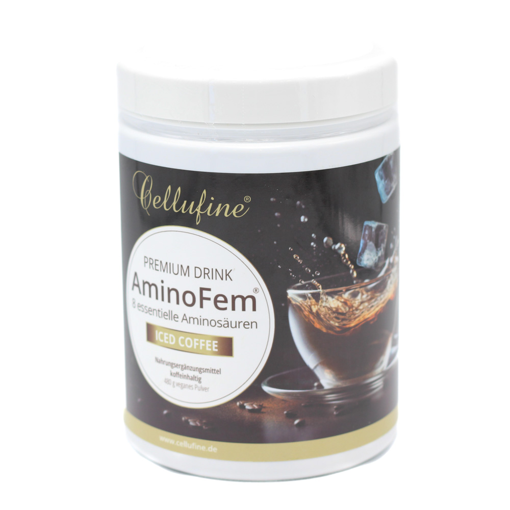 CELLUFINE AminoFem 8 ess.Aminos.Drink Iced Coffee