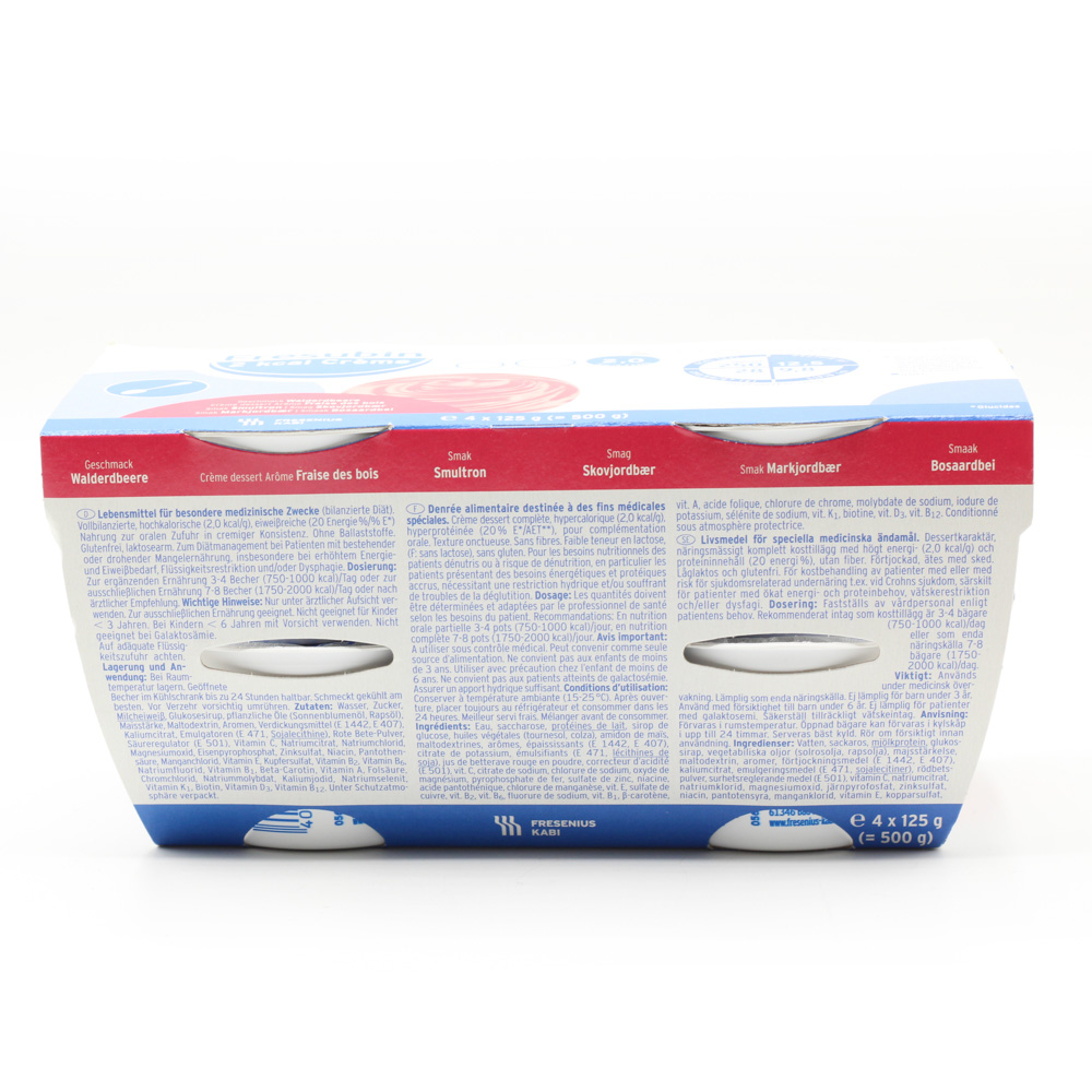 FRESUBIN 2 kcal Creme Walderdbeere im Becher Set (2x4St)