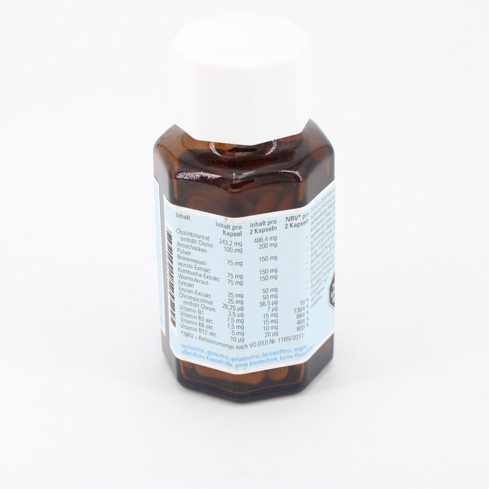 NATURAFIT Stoffwechsel Bitterstoffe+Cholin Kapseln