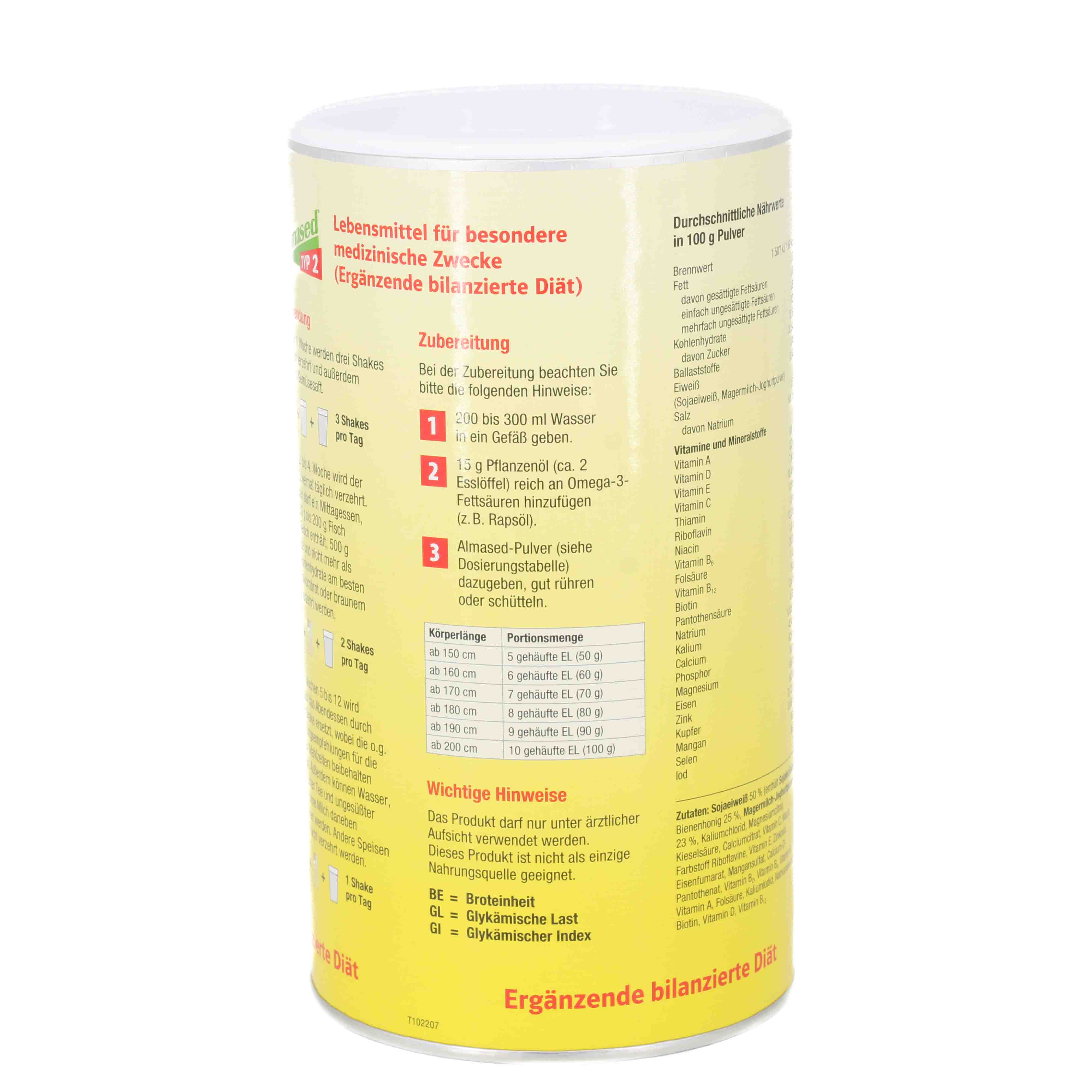 ALMASED Typ 2 Pulver