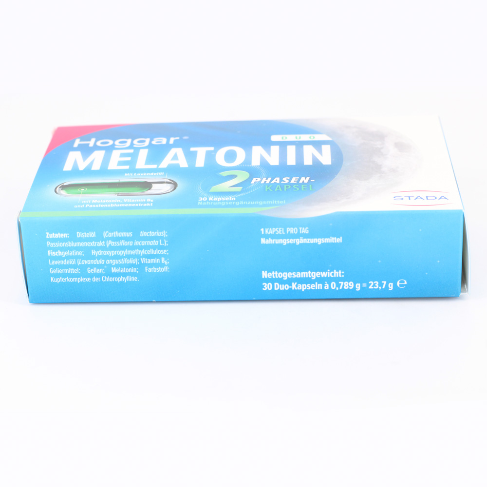 HOGGAR Melatonin DUO Einschlaf-Kapseln Doppelpackung (2x30 St)