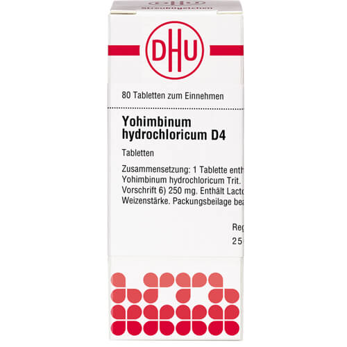 YOHIMBINUM HYDROCHLORICUM D 4 Tabletten