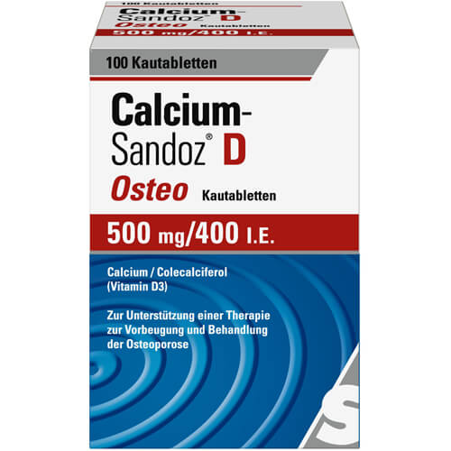 CALCIUM SANDOZ D Osteo 500 mg/400 I.E. Kautabl.