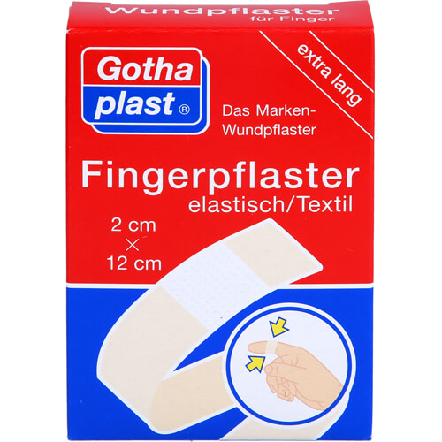 GOTHAPLAST Fingerverband 2x12 cm elastisch
