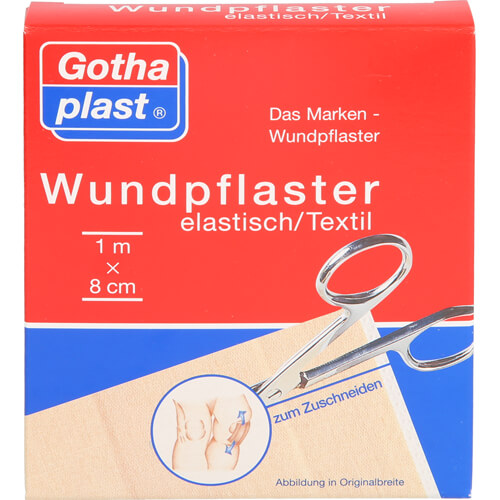GOTHAPLAST Wundpfl.elast.8 cmx1 m geschnitten