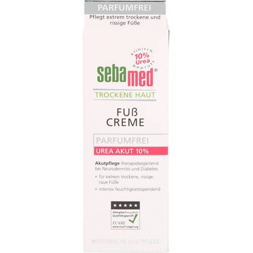 SEBAMED Trockene Haut Fußcreme Urea10% parfümfrei