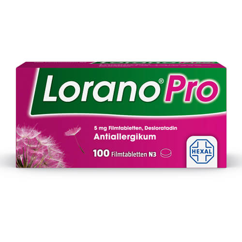 Lorano®Pro 5 mg Allergietabletten