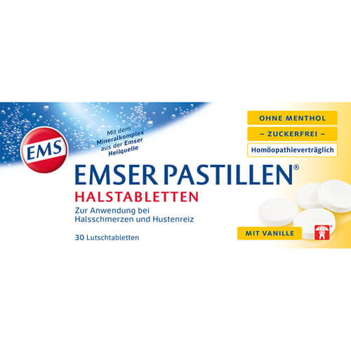 EMSER Pastillen ohne Menthol zuckerfrei