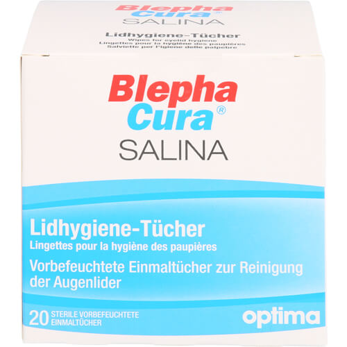 BLEPHACURA Salina Lidhygiene-Tücher