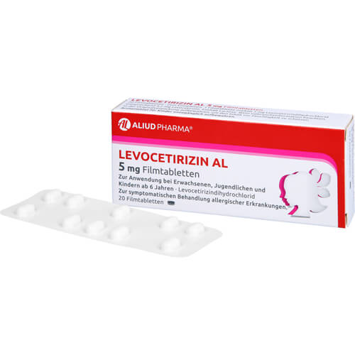 Levocetirizin AL 5 mg Filmtabletten bei Heuschnupfen
