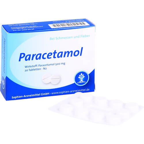 PARACETAMOL Sophien 500 Tabletten