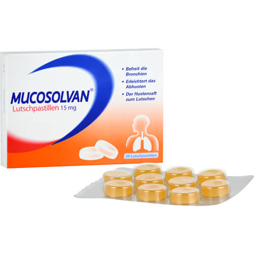 MUCOSOLVAN Lutschpastillen 15 mg