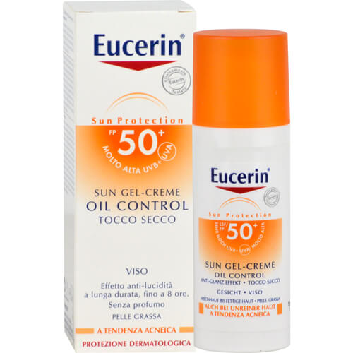 EUCERIN Sun Gel-Creme Oil Contr.Anti-Gl.Eff.LSF50+