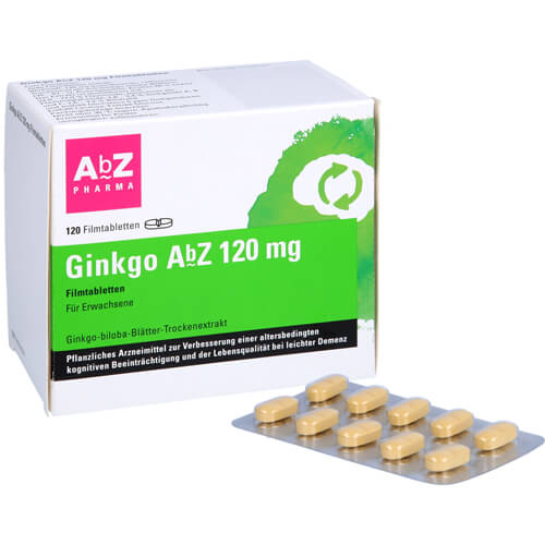 GINKGO AbZ 120 mg Filmtabletten