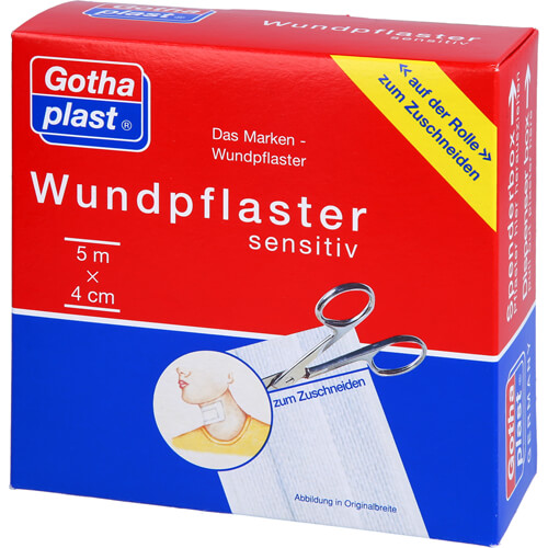 GOTHAPLAST Wundpfl.sensitiv 4 cmx5 m