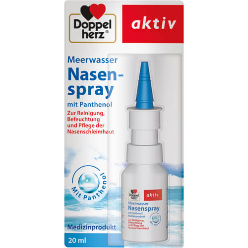DOPPELHERZ Meerwasser Nasenspray mit Panthenol