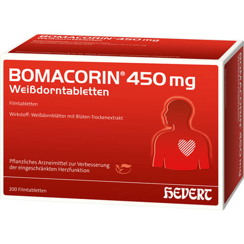 BOMACORIN 450 mg Weißdorntabletten