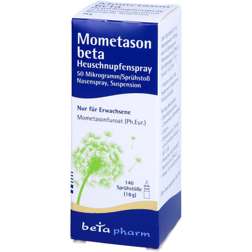 MOMETASON beta Heuschnupfenspray 50μg/Sp.140 Sp.St