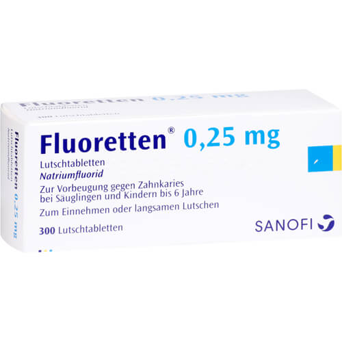 FLUORETTEN 0,25 mg Tabletten