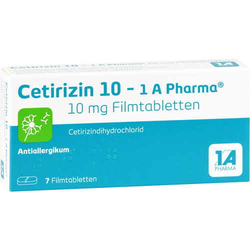 CETIRIZIN 10-1A Pharma Filmtabletten