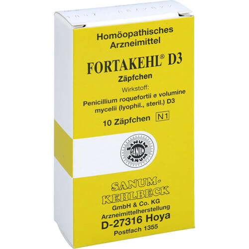 FORTAKEHL D 3 Zäpfchen