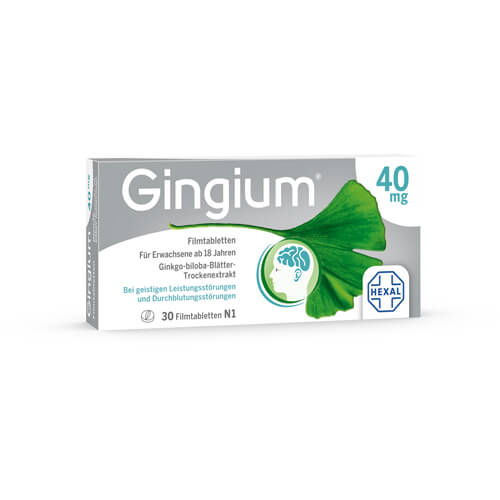 GINGIUM 40 mg Filmtabletten