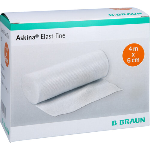 ASKINA Elast Fine Binde 6 cmx4 m lose