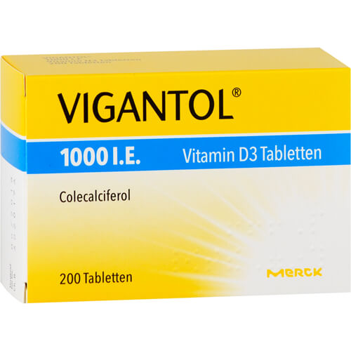 Vitamin D3 VIGANTOL 1.000 I.E. Vitamin D3 Tabletten